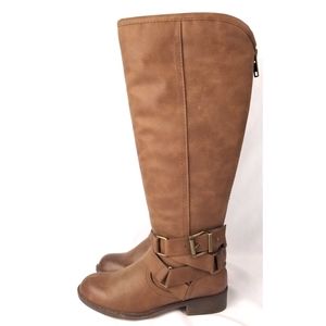 Madden Girl Corporel Cognac Brown Boots